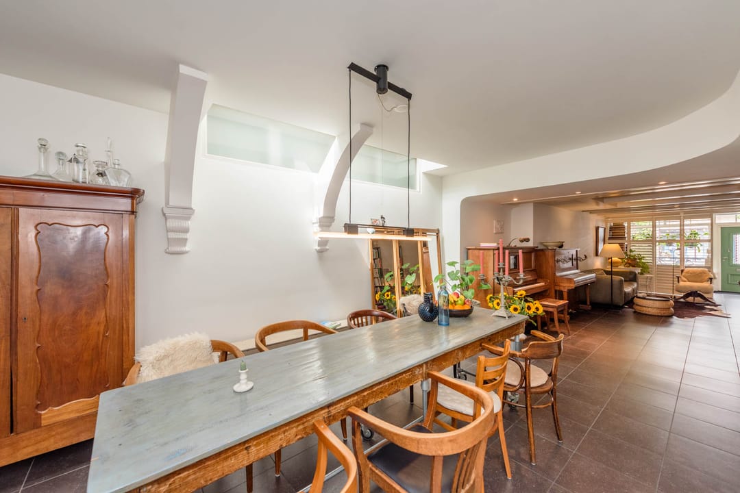 Historic 18th Century Monument Townhouse with Sunny Rooftop Terrace in Haarlem Center — 17