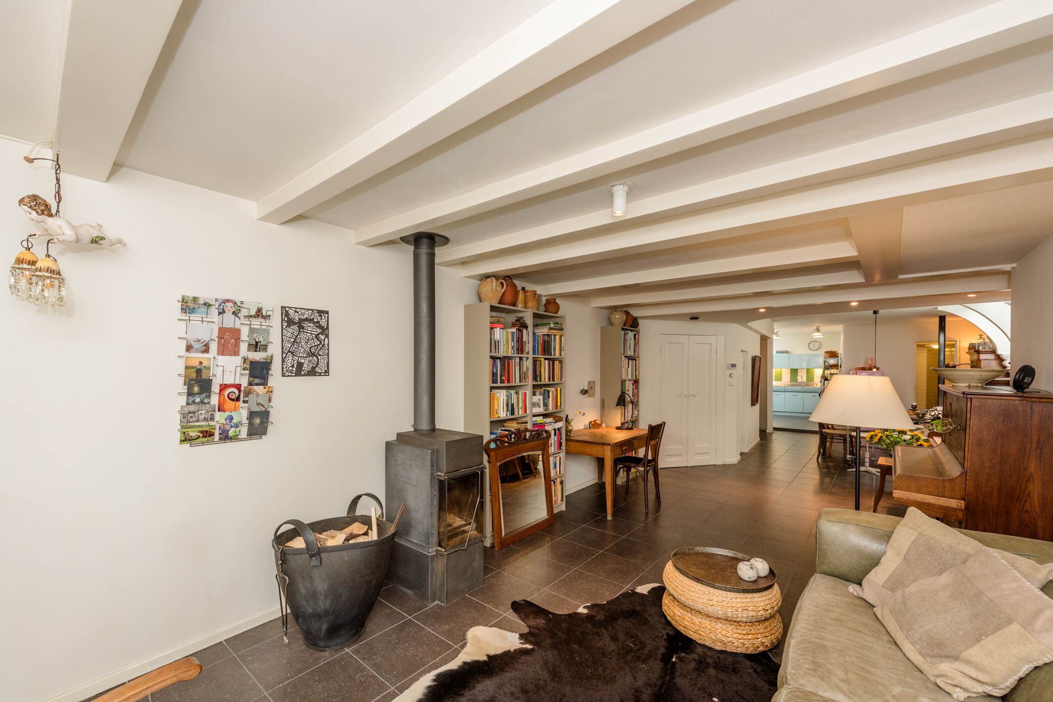 Historic 18th Century Monument Townhouse with Sunny Rooftop Terrace in Haarlem Center — 12