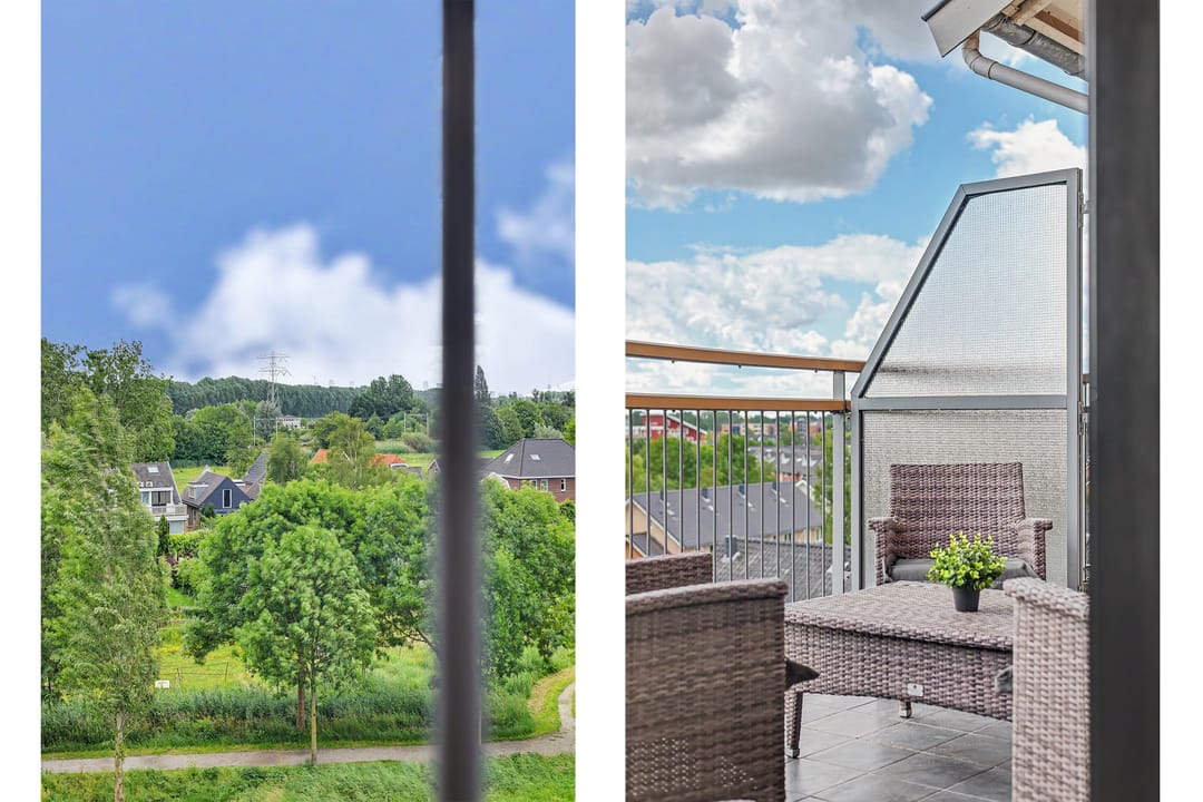 Spacious Maisonette Apartment with Panoramic Views in Schiedam — 22