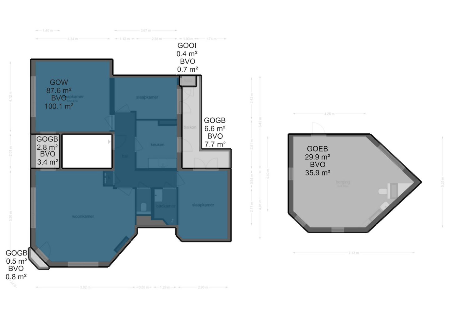 Spacious 3-Bedroom Apartment with Multiple Balconies in De Pijp — 29