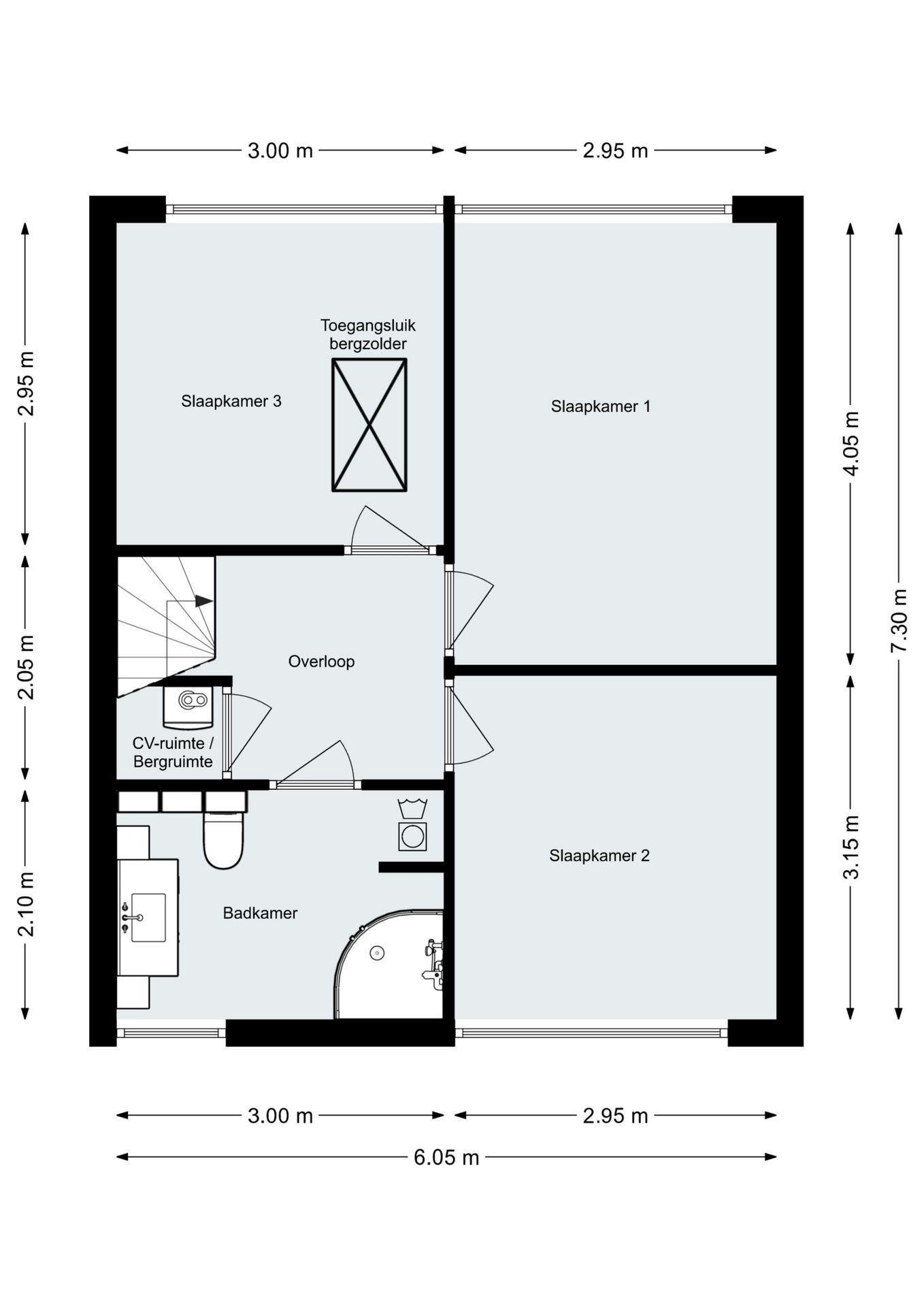 Spacious Family Terraced Home with Garage and Energy Label A in Halsteren — 44