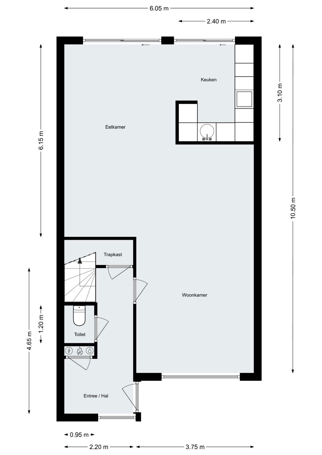 Spacious Family Terraced Home with Garage and Energy Label A in Halsteren — 43