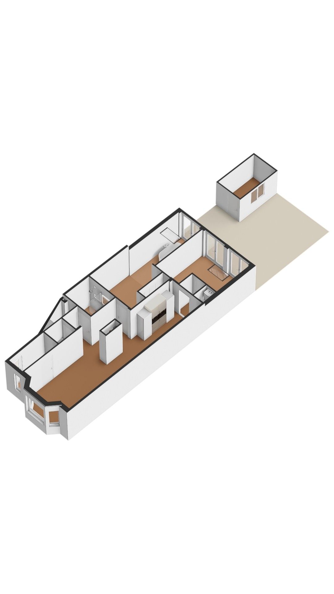 Refined Ground Floor Apartment with Park Views and Garden Office — 37