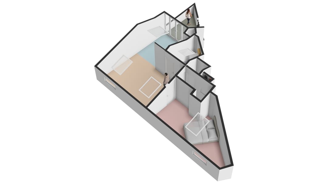 Bright Two-Room Apartment with South-Facing Terrace at Huijgenspark — 31
