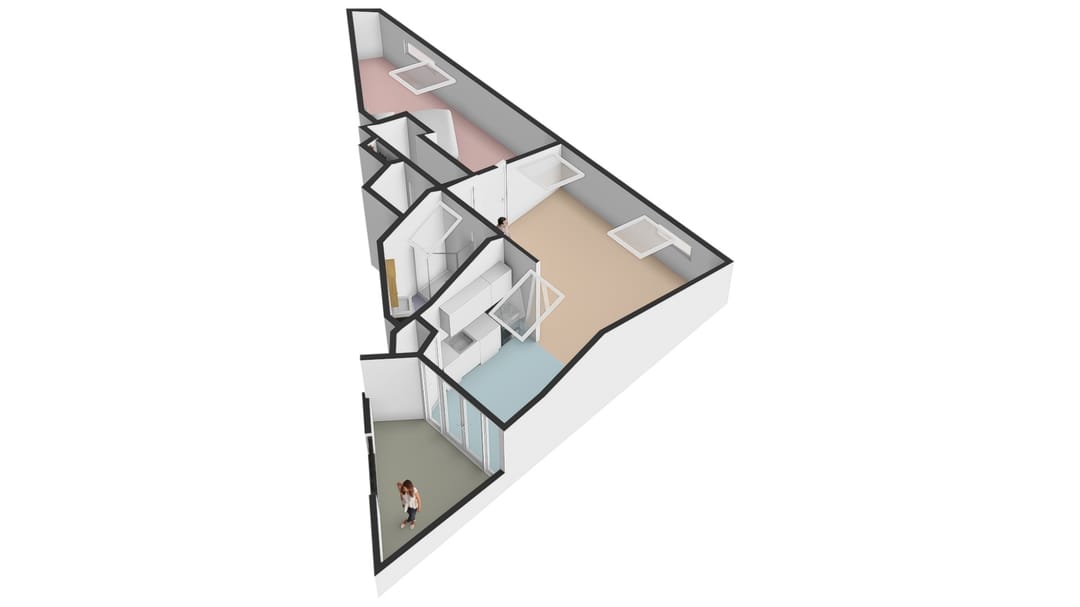 Bright Two-Room Apartment with South-Facing Terrace at Huijgenspark — 32