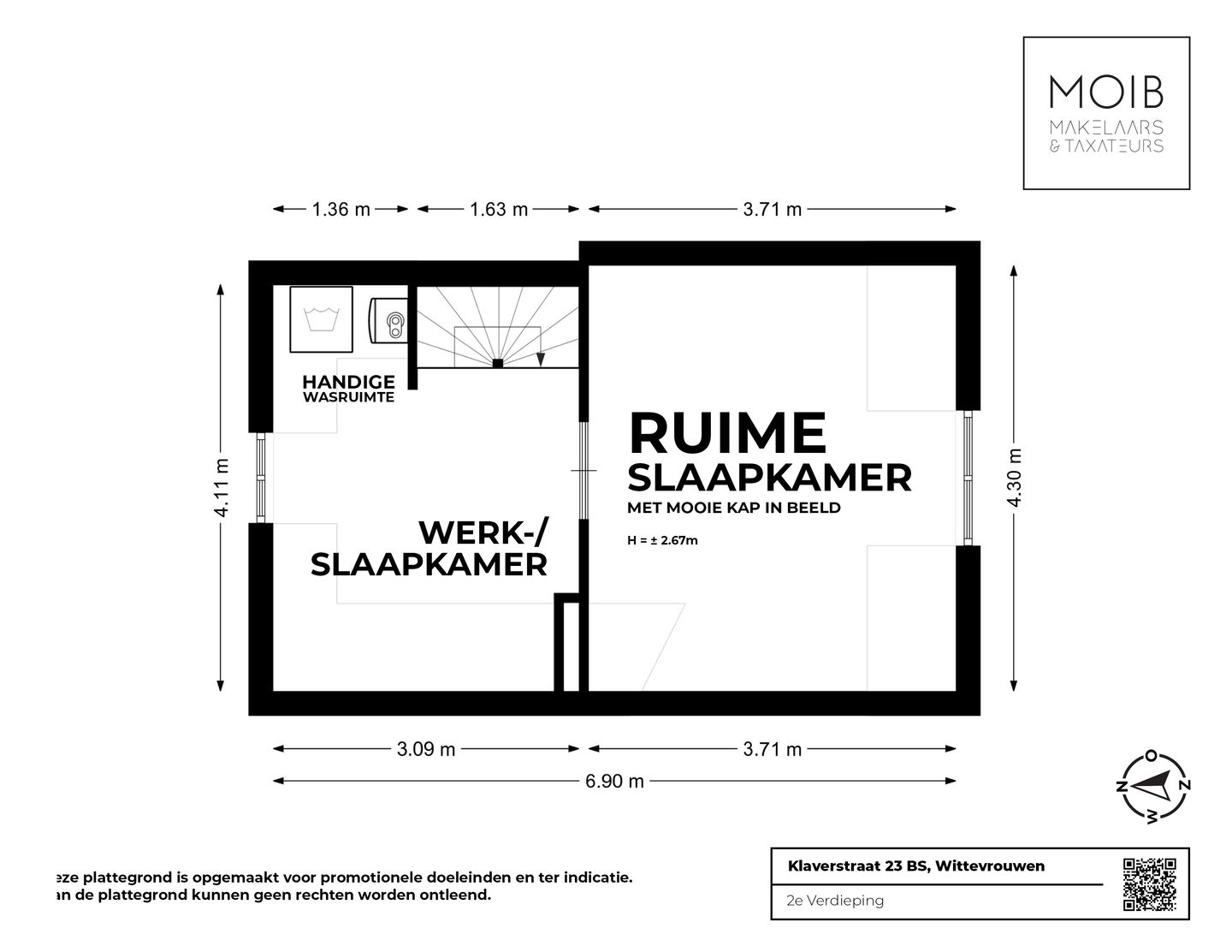 Foto 44 van Klaverstraat 23-BS