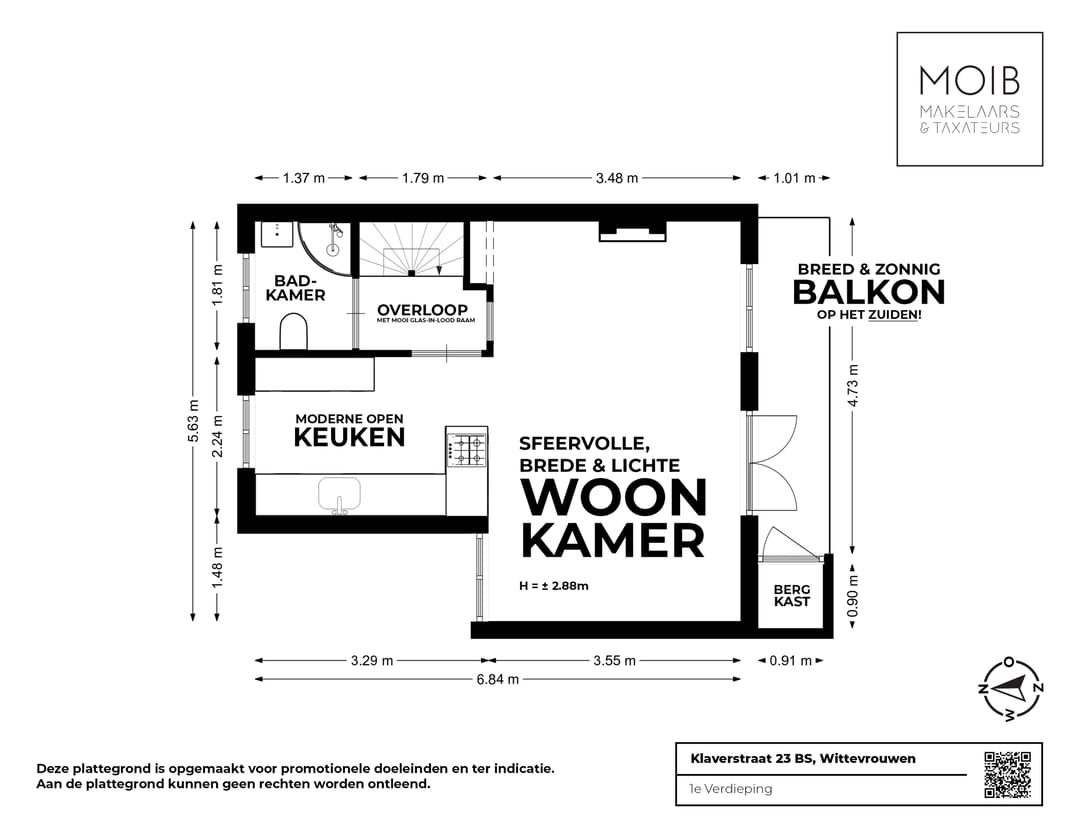 Foto 43 van Klaverstraat 23-BS