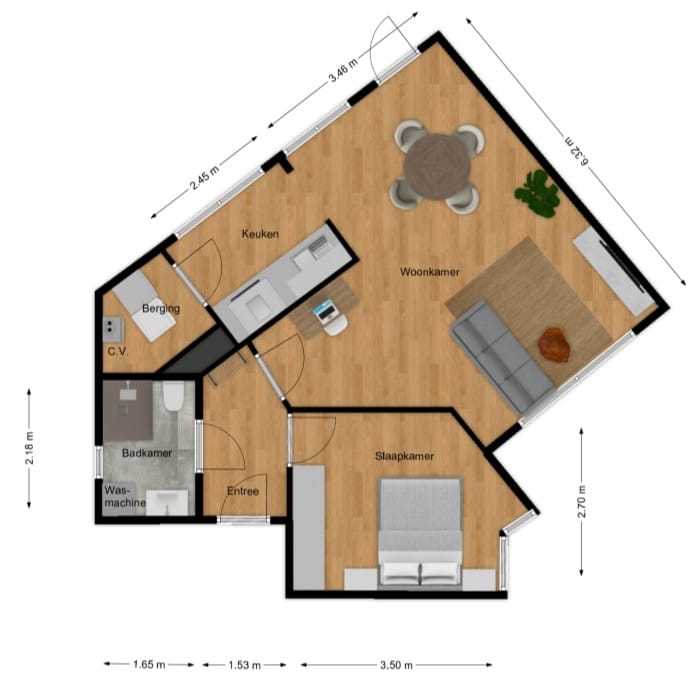 Spacious 2-Room Apartment with Balcony in Desirable Ginneken Location — 29