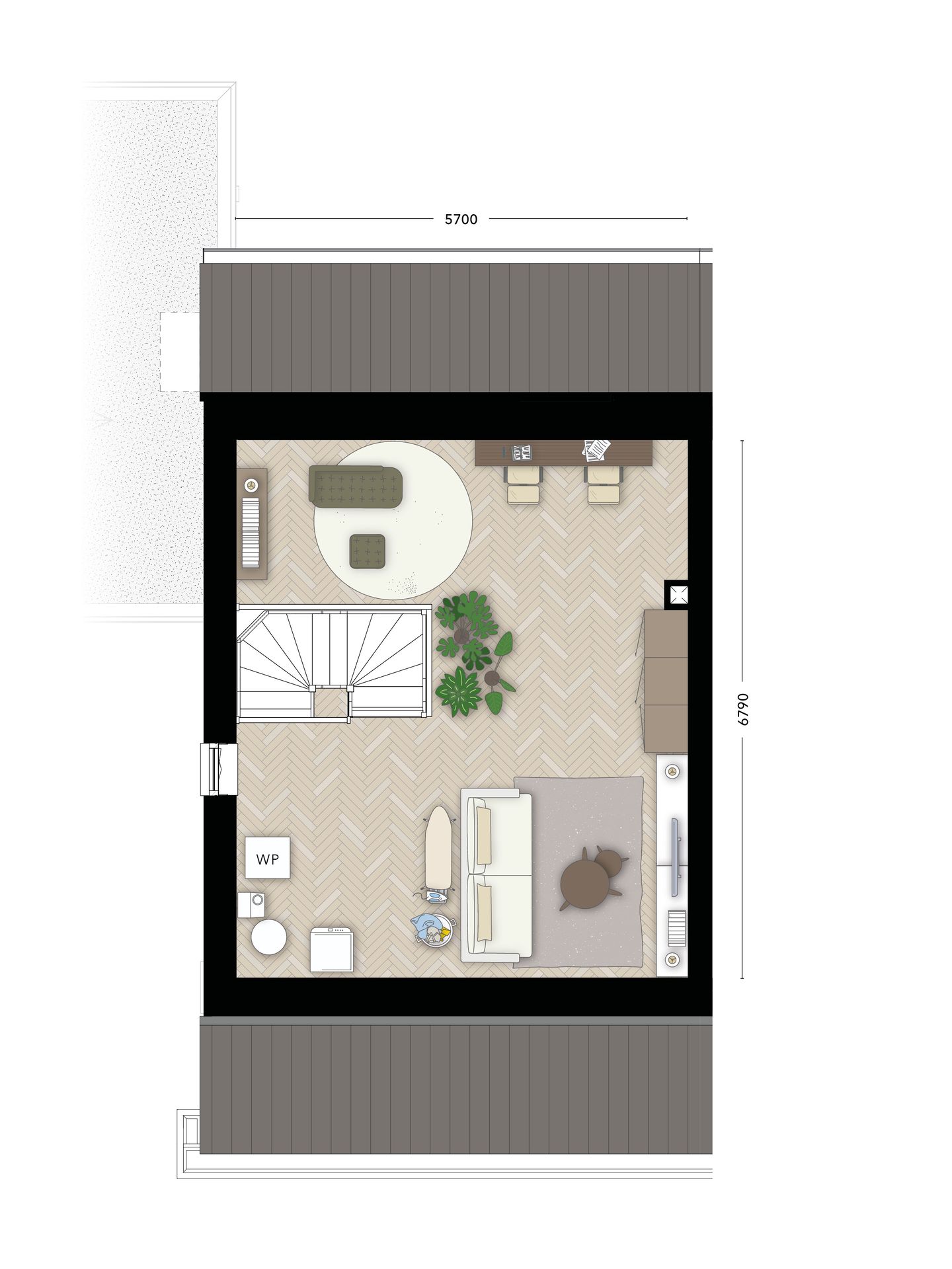 Photo 4 of 2-onder-1-kapwoning (Bouwnr. T50)