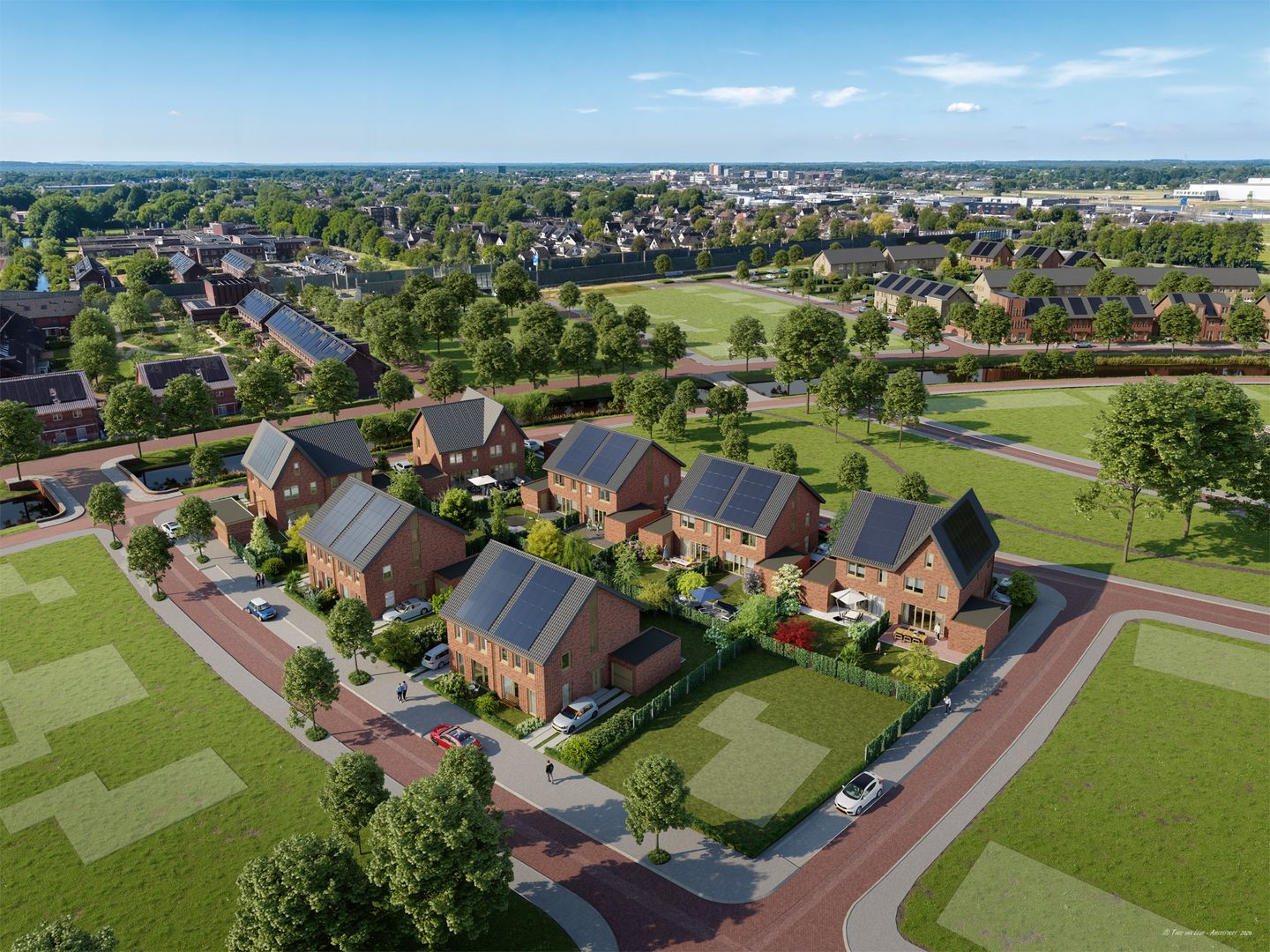 Foto 14 van Twee-onder-een-kap woning Korenbloem (Bouwnr. 64)