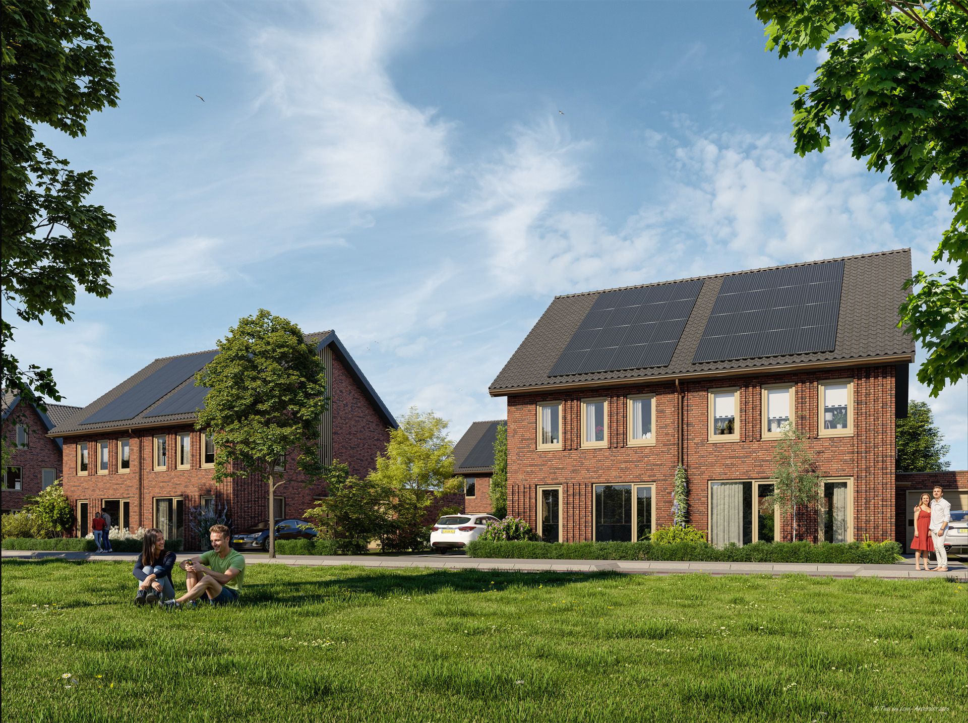 Photo 6 of Twee-onder-een-kap woning Korenbloem (Bouwnr. 5)