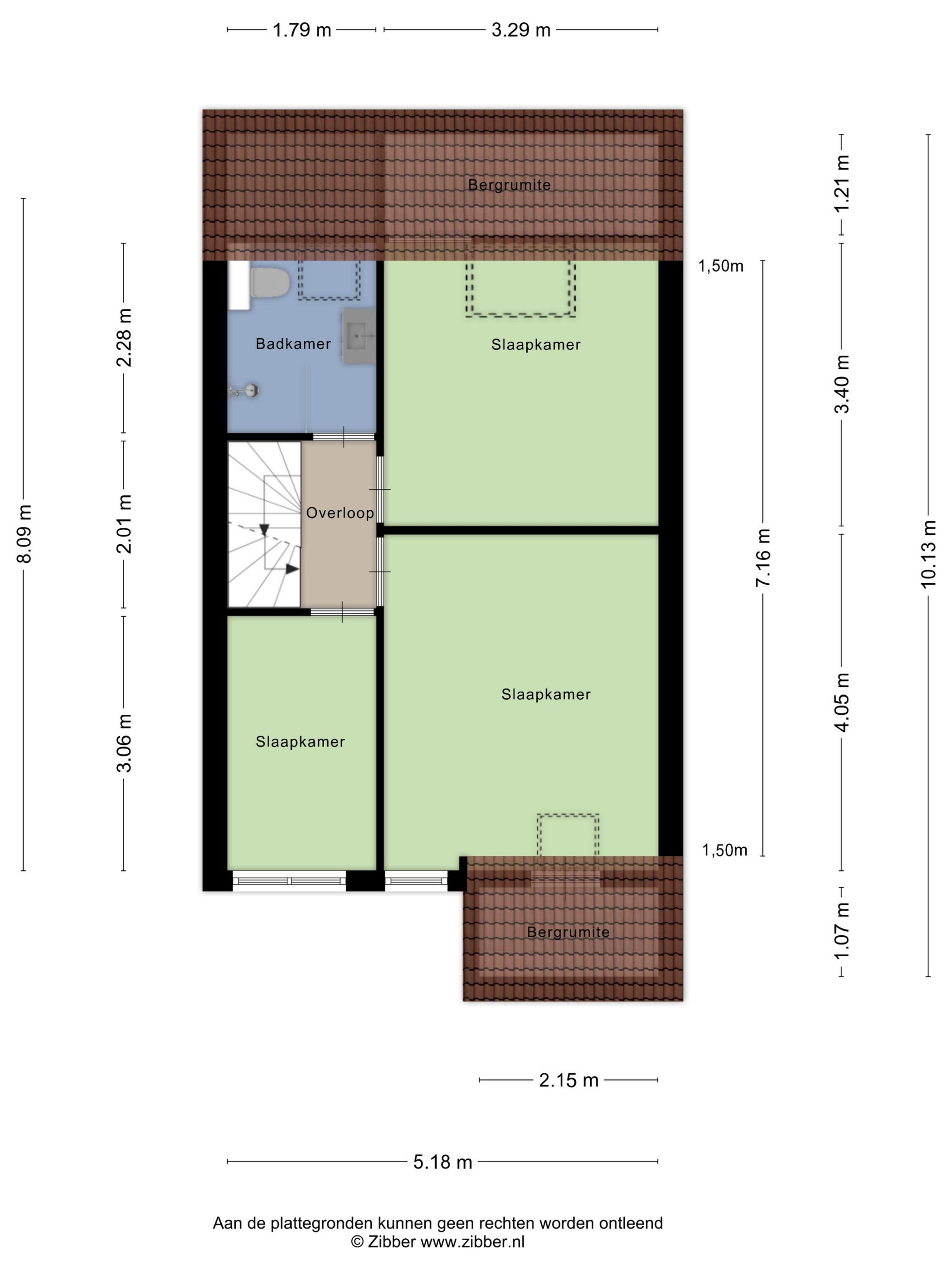 Well-maintained terraced home with garden and potential fourth bedroom in Beuningen — 36