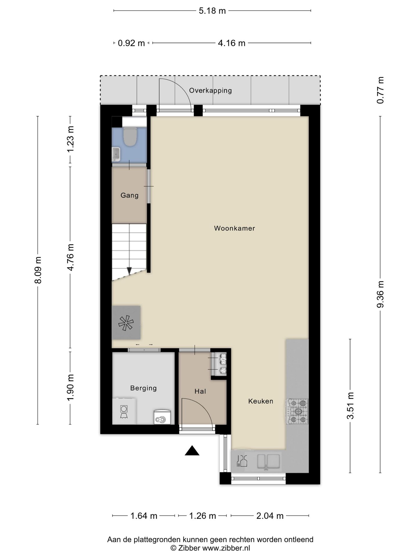 Well-maintained terraced home with garden and potential fourth bedroom in Beuningen — 35