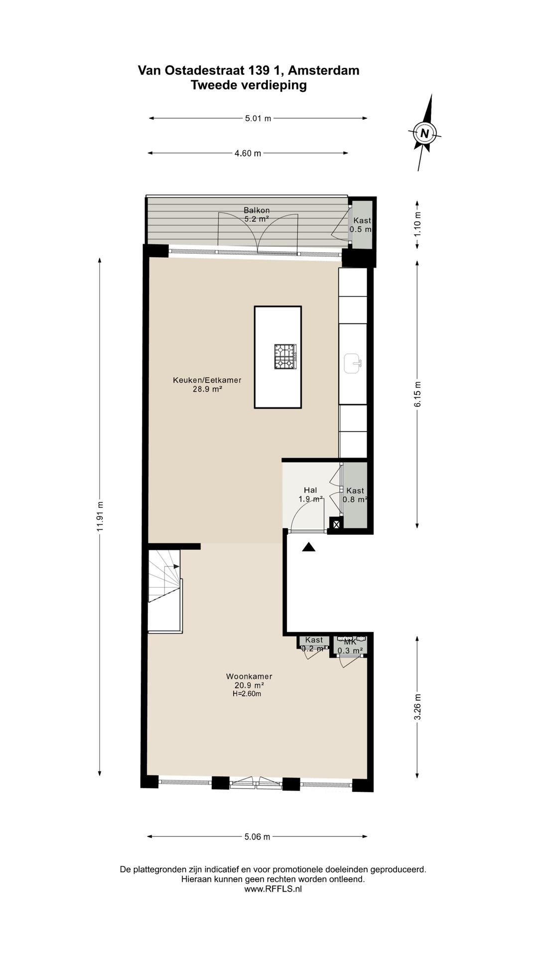 Foto 38 van Van Ostadestraat 139-1
