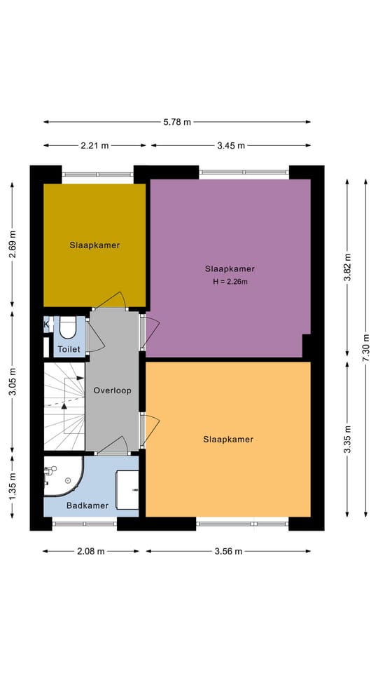 Modernized Terraced House with 4 Bedrooms and Energy Label A — 58
