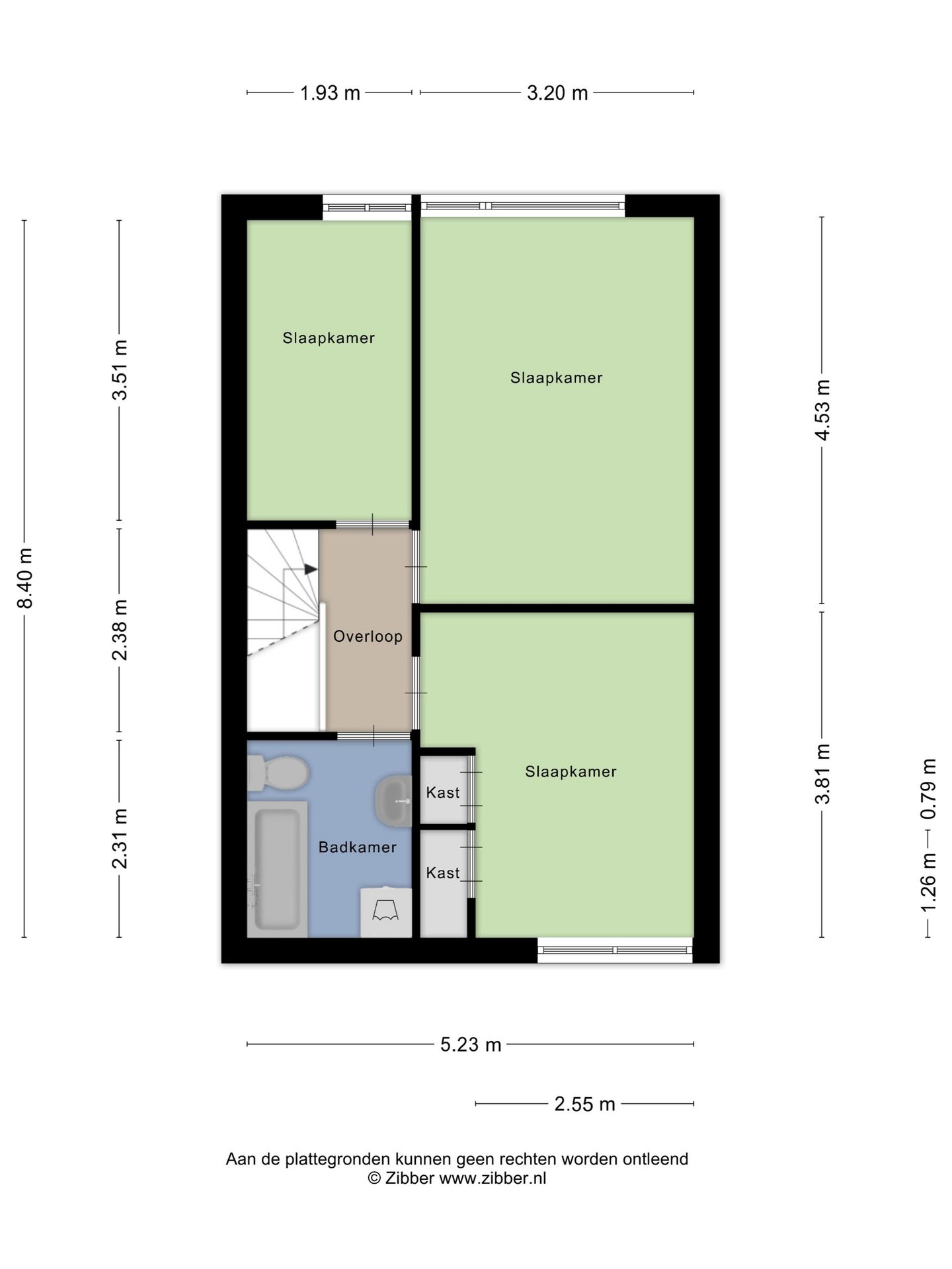 Spacious 4-Room Maisonnette with 3 Bedrooms and Private Parking in Green Waterland Neighborhood — 35