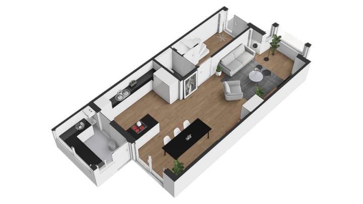 Tussenwoning te koop: Wethouder Hollaan 26, Odijk