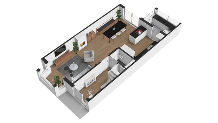Tussenwoning te koop: Wethouder Hollaan 26, Odijk
