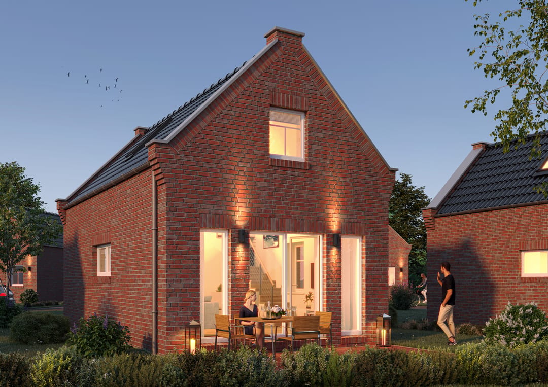 New Build Skipper Houses in Ditzum with Water Views and Field Vistas