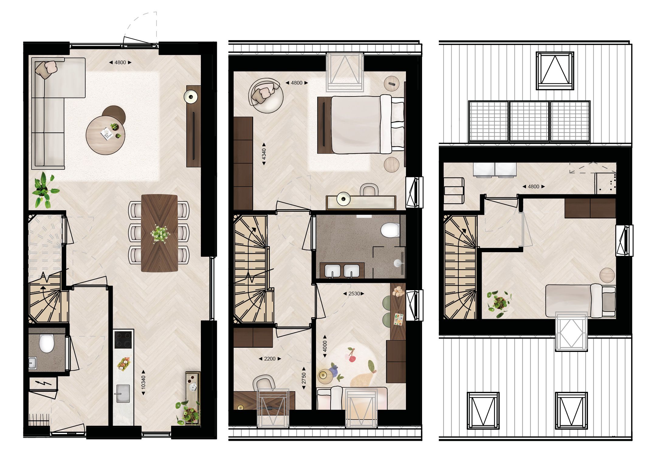Photo 3 of Hof van Hoof - Hoekwoning Blok A (Bouwnr. 8)