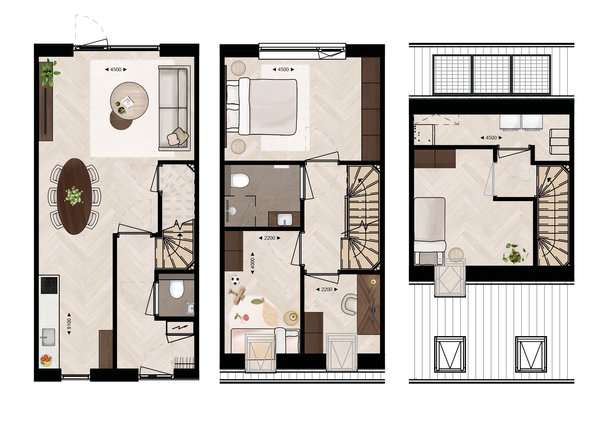 Foto 3 van Hof van Hoof - Tussenwoning Blok B (Bouwnr. 14)