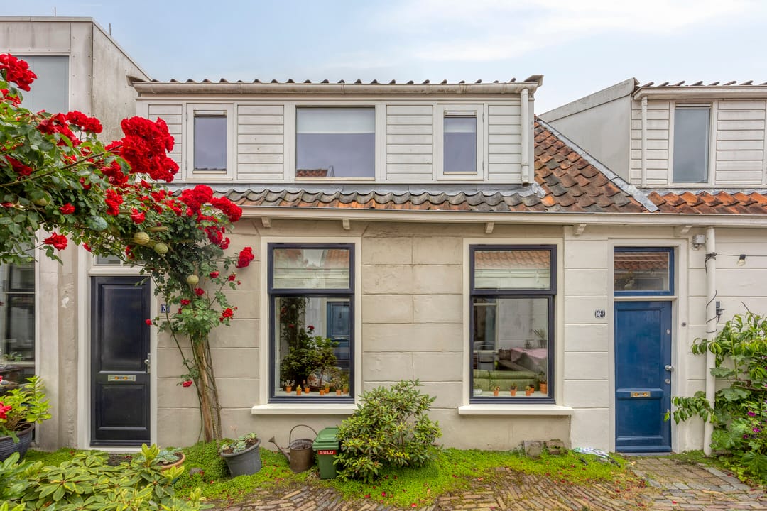 Charmantes Innenhofreihenhaus im historischen Zentrum von Delft