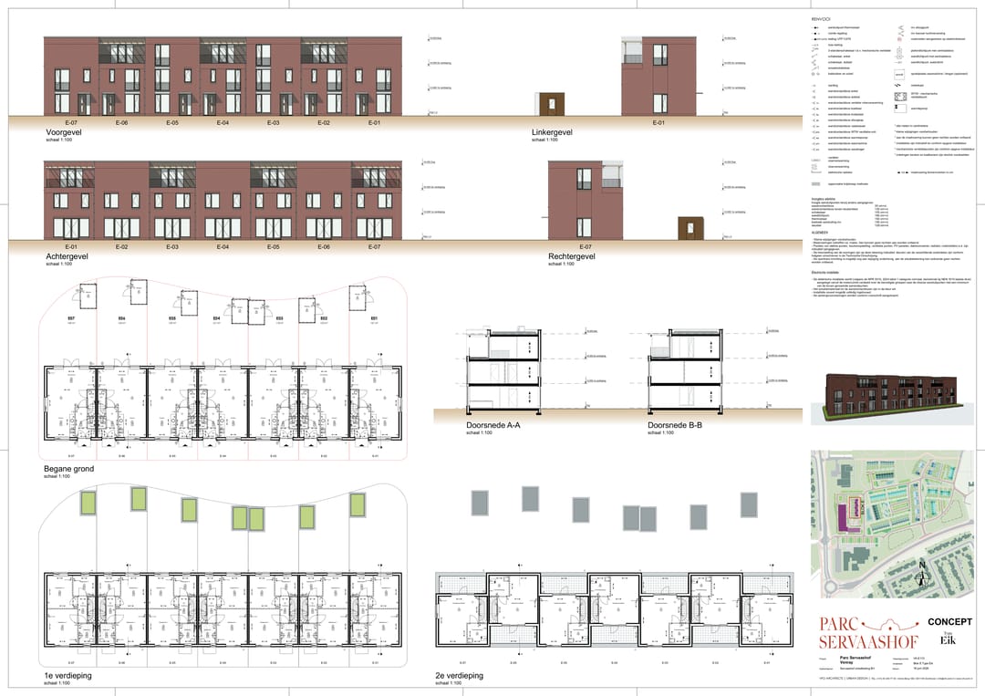 Foto 2 van Hoekwoning Blok E (Bouwnr. E01)