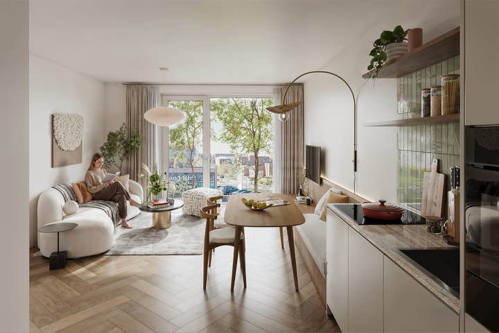 Foto 3 van 1865 - Blok 1 - 3-kamerappartement BNR (Bouwnr. 97)