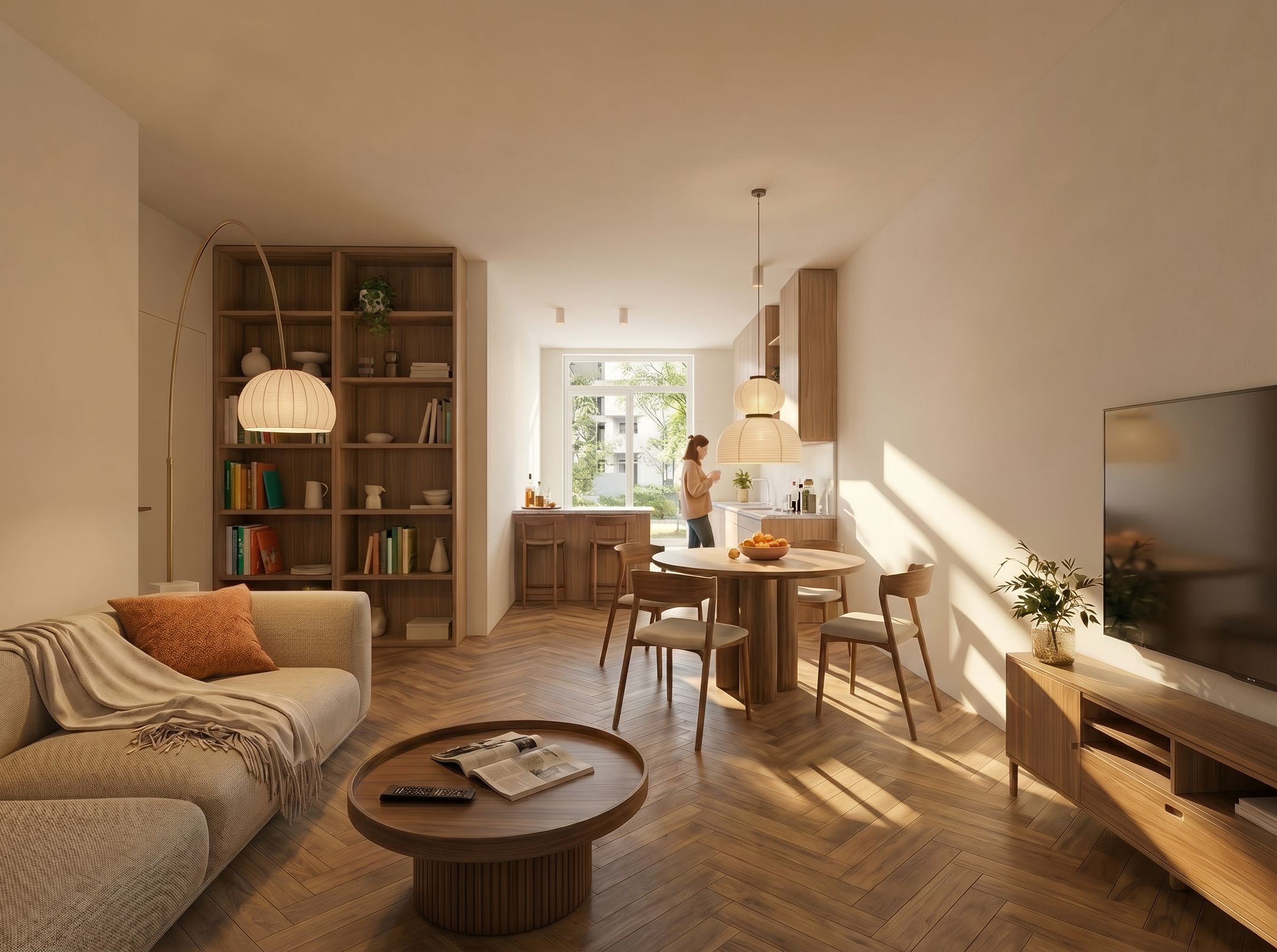 Foto 3 van 1865 - Blok 1 - 3-kamerappartement BNR (Bouwnr. 93)