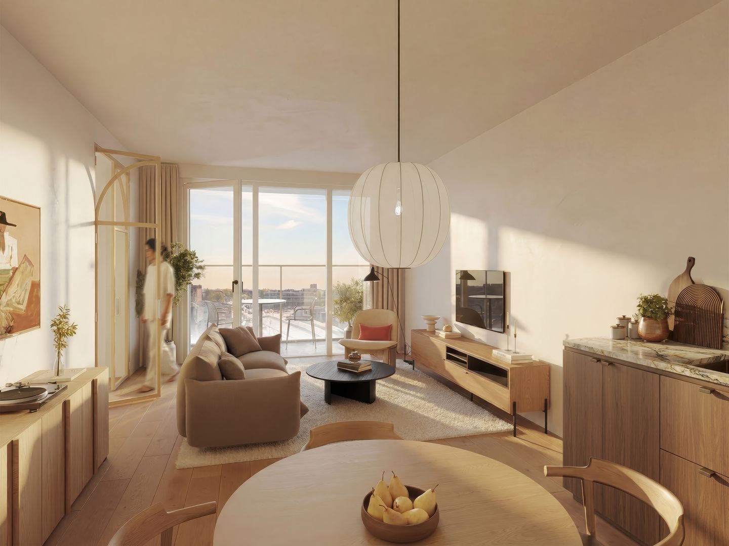 Foto 5 van 1865 -Blok 3 - 2-kamer plus appartement BNR (Bouwnr. 214)