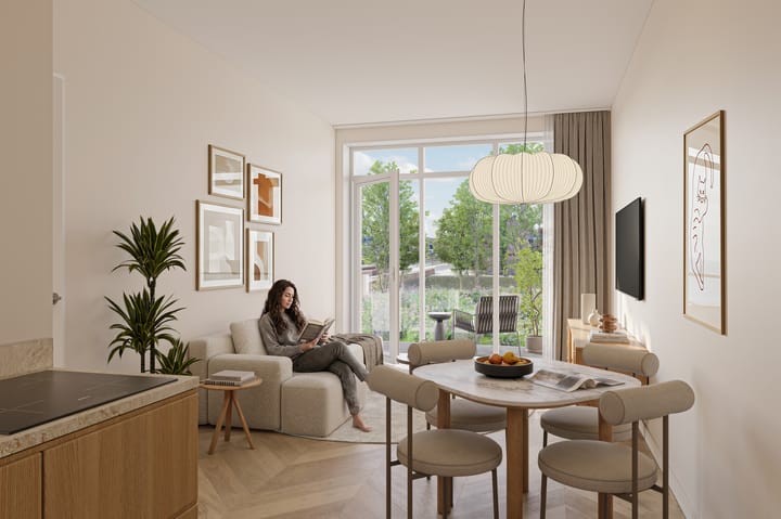 Foto 3 van 1865 - Blok 3 - 2-kamerappartement BNR (Bouwnr. 207)