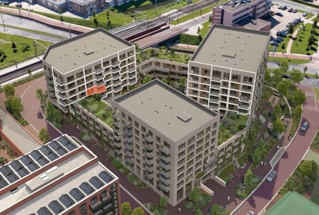 1865 -Blok 3 - 2-kamer plus appartement BNR thumbnail
