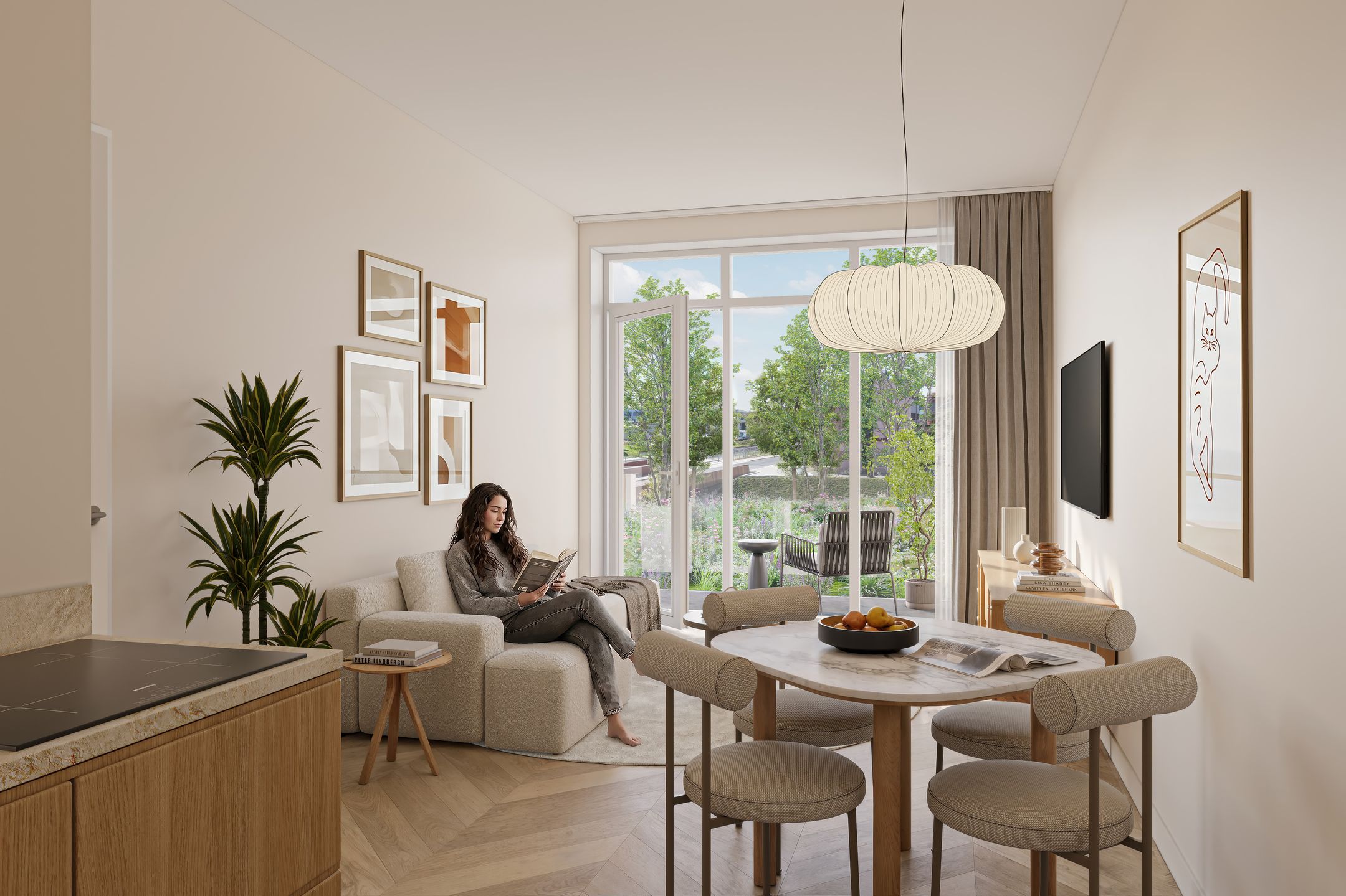 Foto 3 van 1865 - Blok 3 - 2-kamerappartement BNR (Bouwnr. 182)