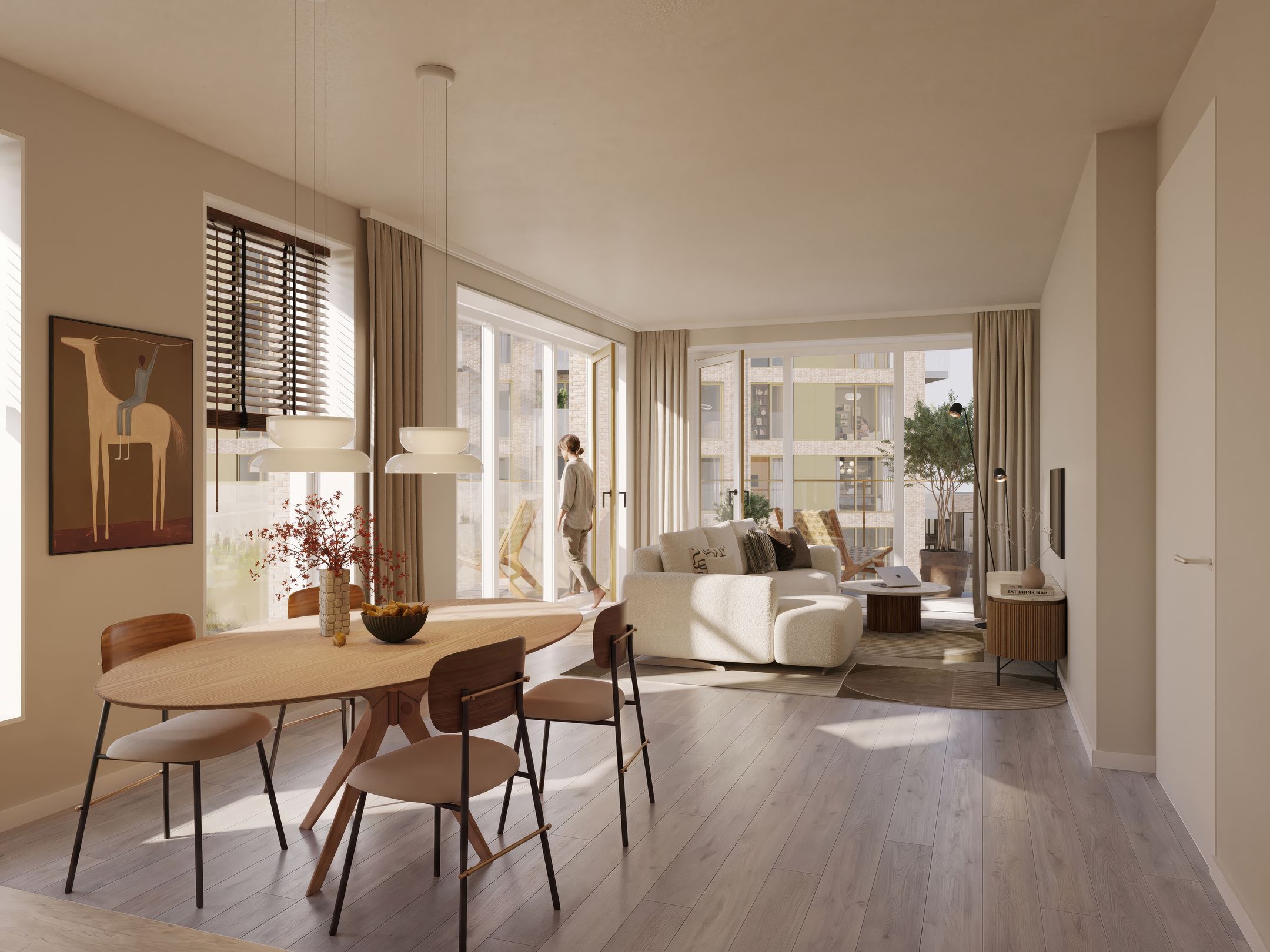 Foto 3 van 1865 - Blok 3 - 3-kamerappartement BNR (Bouwnr. 218)