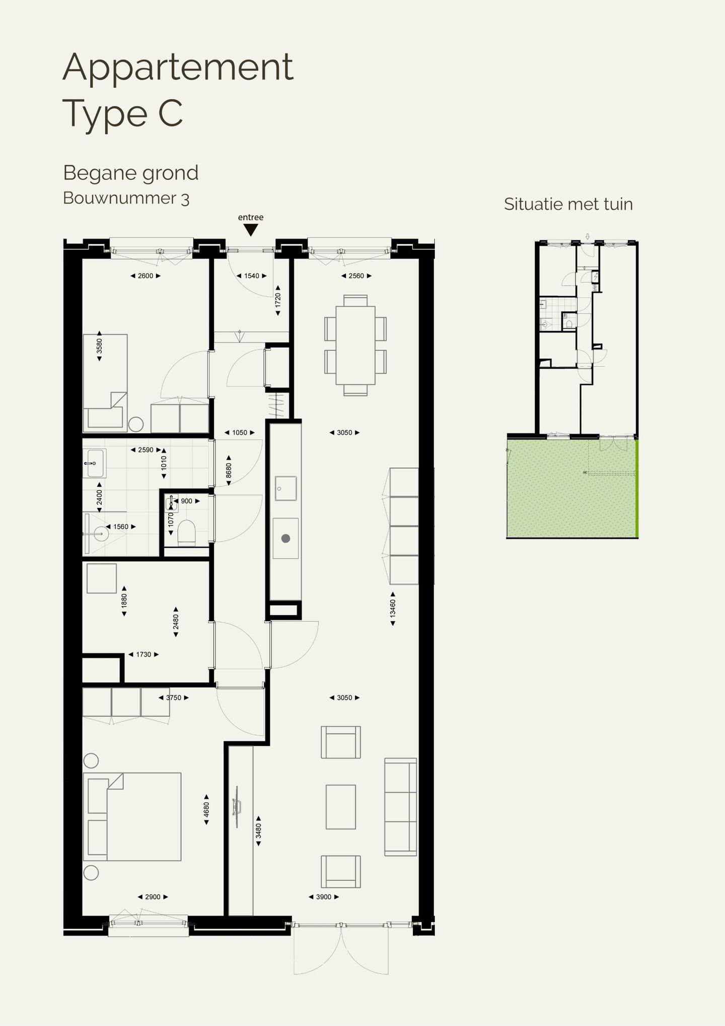 Foto 14 van Type C - Appartement met eigen tuin (Bouwnr. 3)