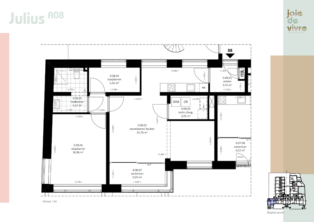 Photo 2 of Joie de Vivre | appartement | Julius (Bouwnr. A08)
