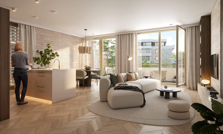 Foto 5 van Parkvilla 8 | 3 & 4 kamer appartement NORI (Bouwnr. 18)
