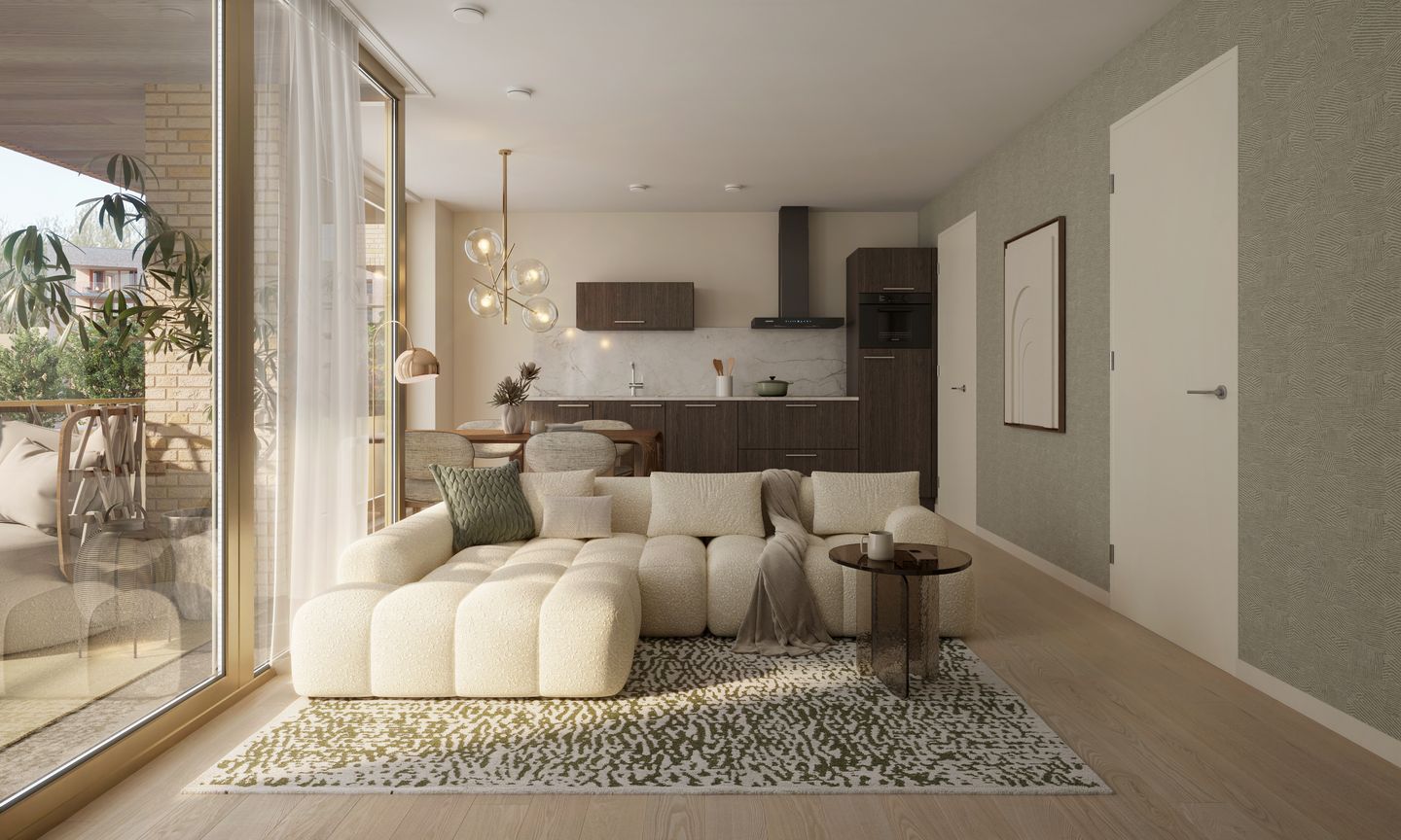 Foto 4 van Parkvilla 8 | 3 & 4 kamer appartement NORI (Bouwnr. 18)