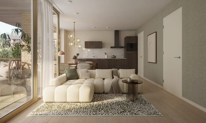 Foto 4 van Parkvilla 8 | 3 & 4 kamer appartement NORI (Bouwnr. 18)