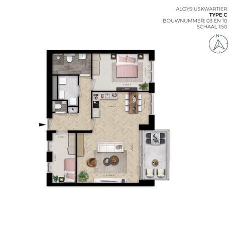 Appartement type C thumbnail