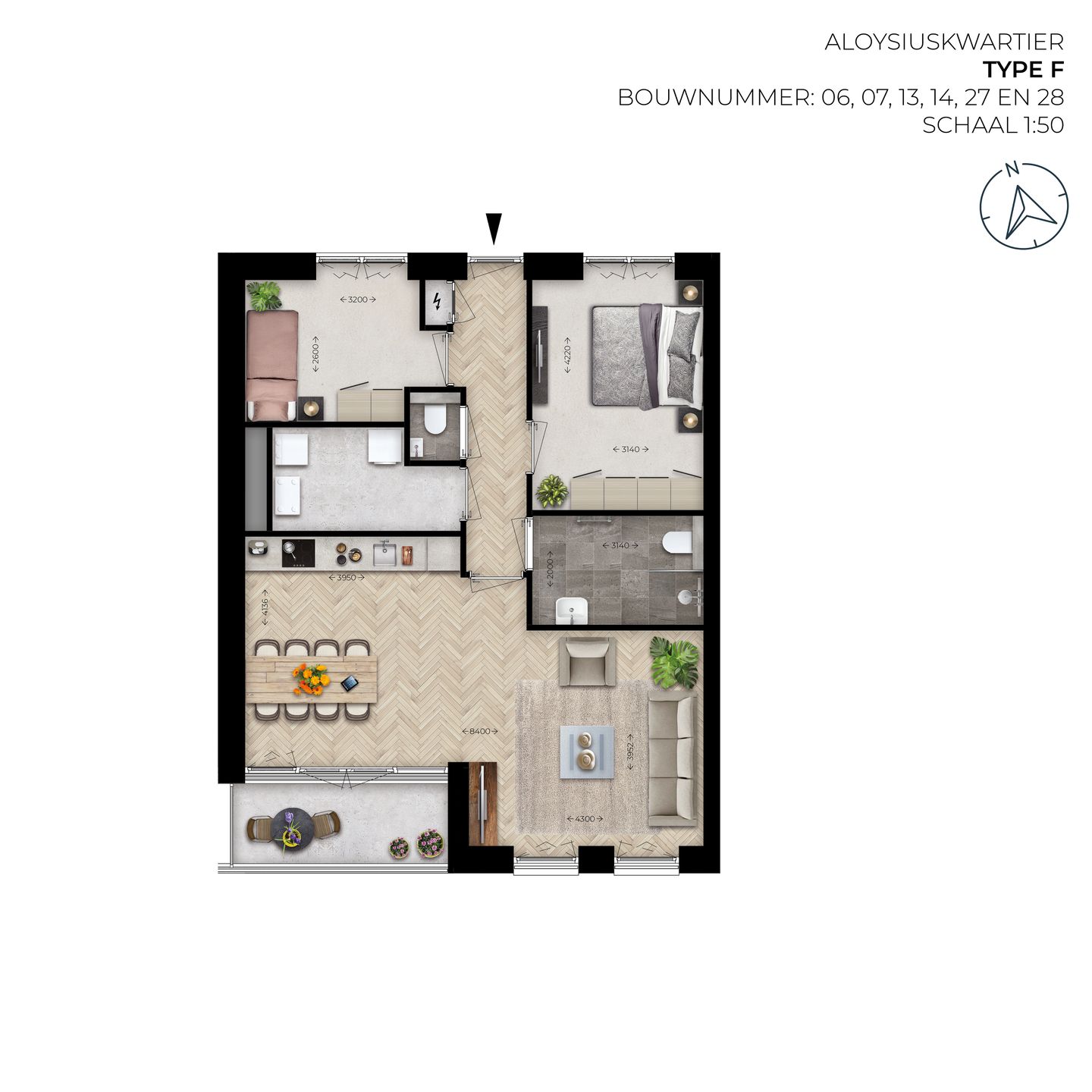 Foto 1 van Appartement type F (Bouwnr. 7)