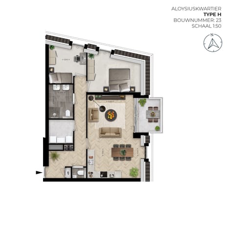 Appartement type H thumbnail