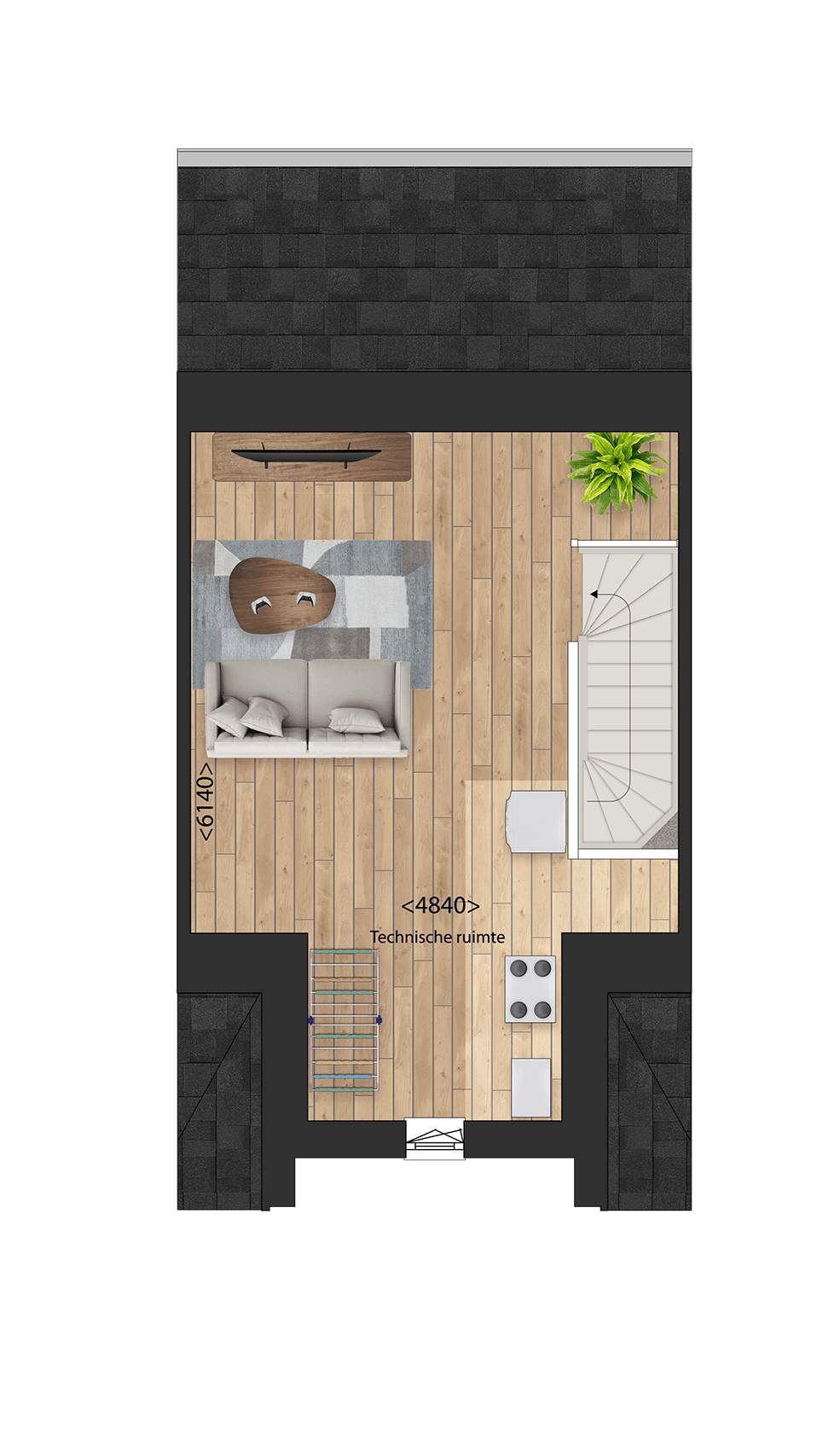 Photo 5 of Tussenwoningen (Bouwnr. 68)