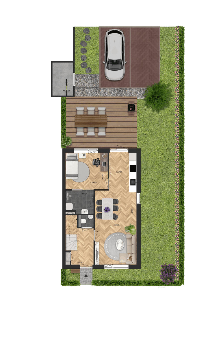 Foto 3 van Semi-bungalows (Bouwnr. 117)