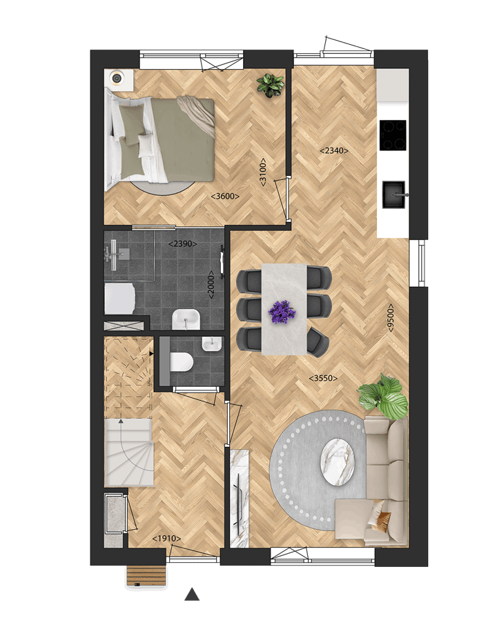 Foto 4 van Semi-bungalows (Bouwnr. 114)