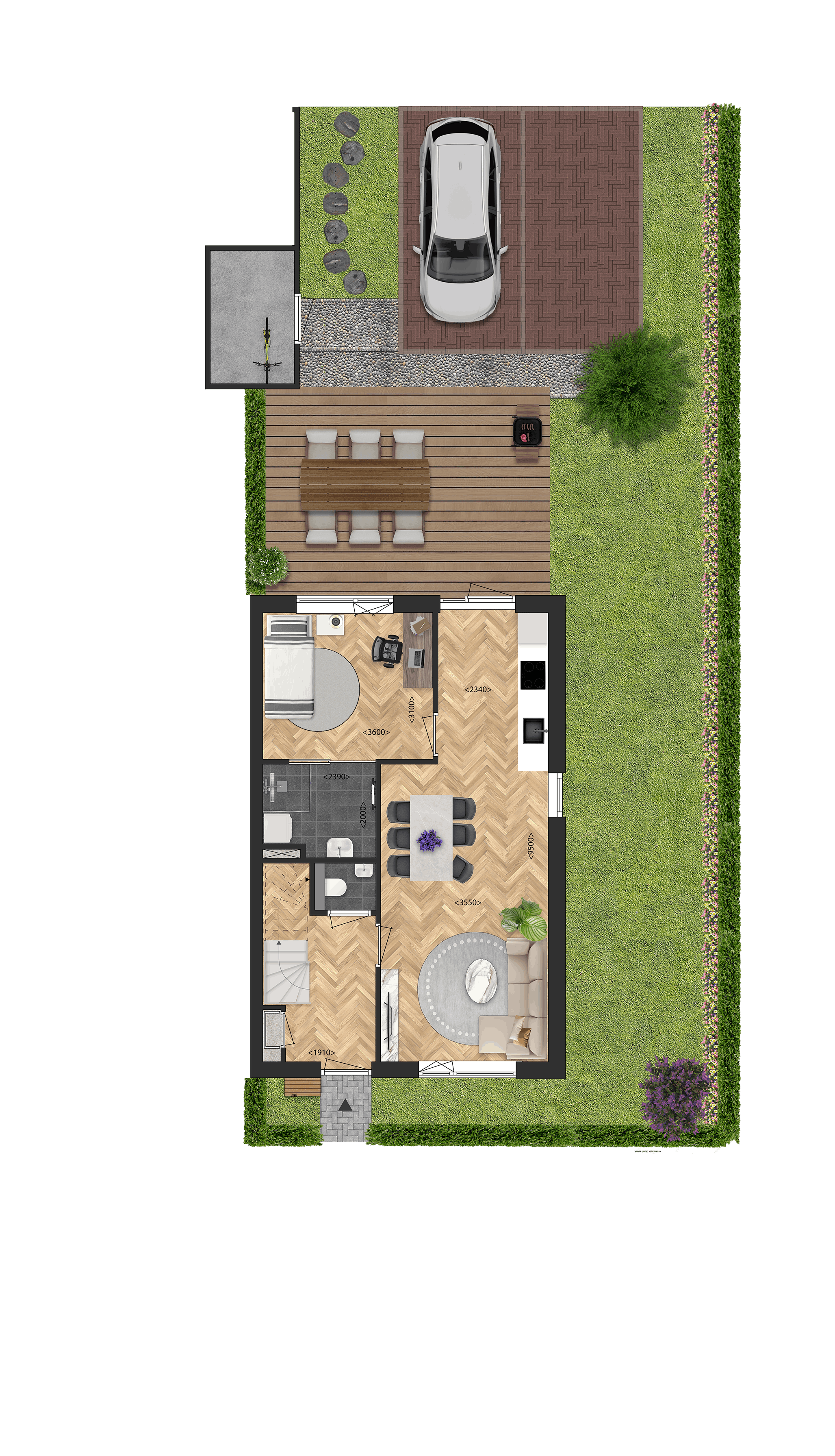 Foto 3 van Semi-bungalows (Bouwnr. 115)