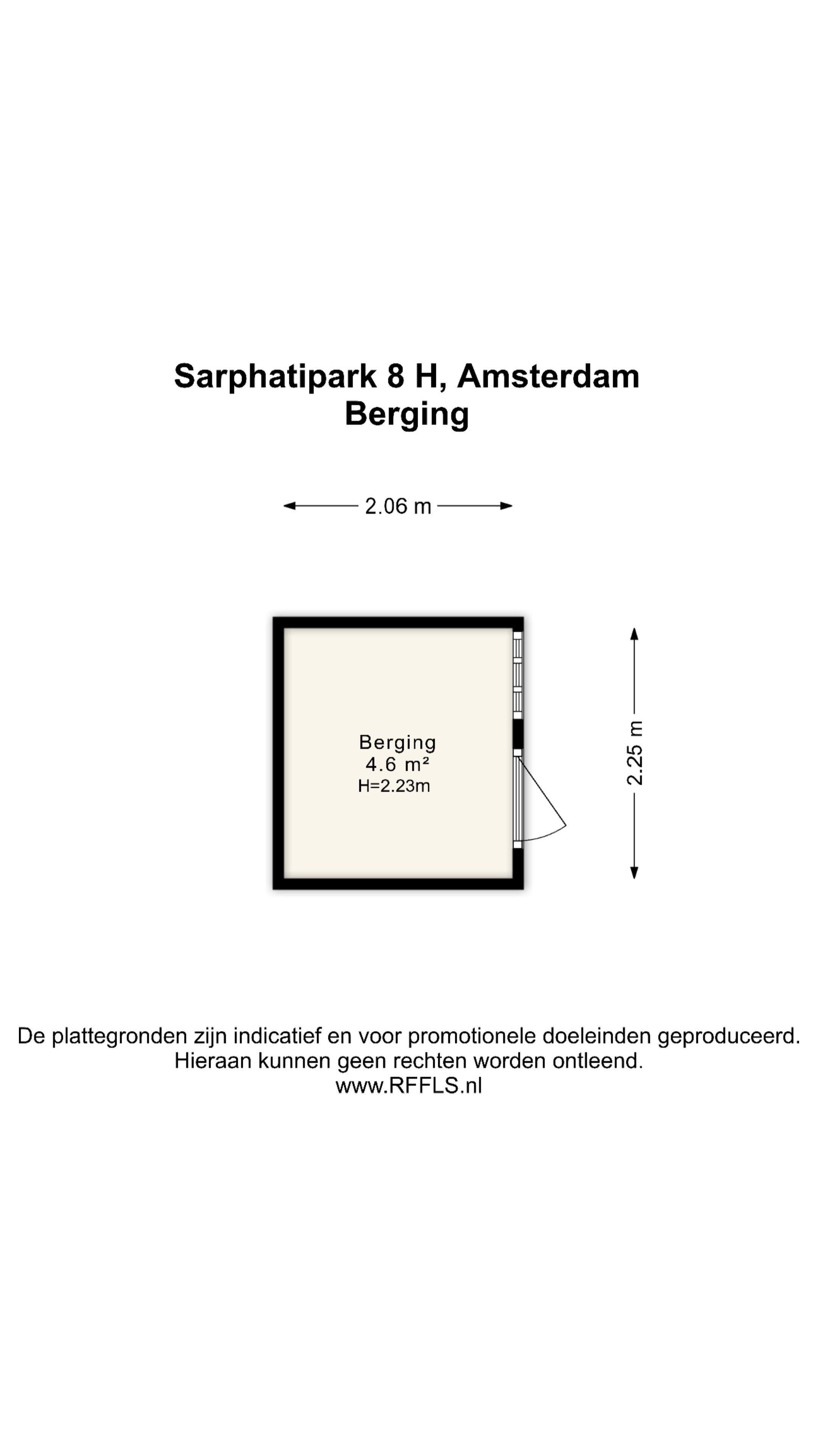 Foto 33 van Sarphatipark 8-H