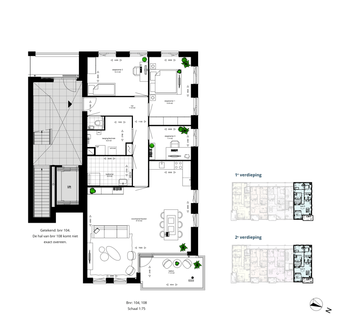 Foto 4 van Hoekappartementen (Bouwnr. 104)