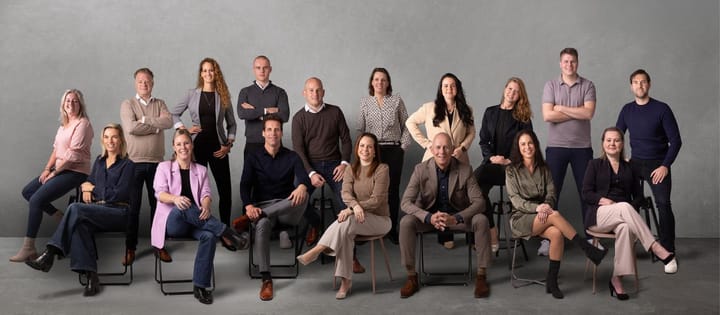 Een promotiefoto voor op kantoor