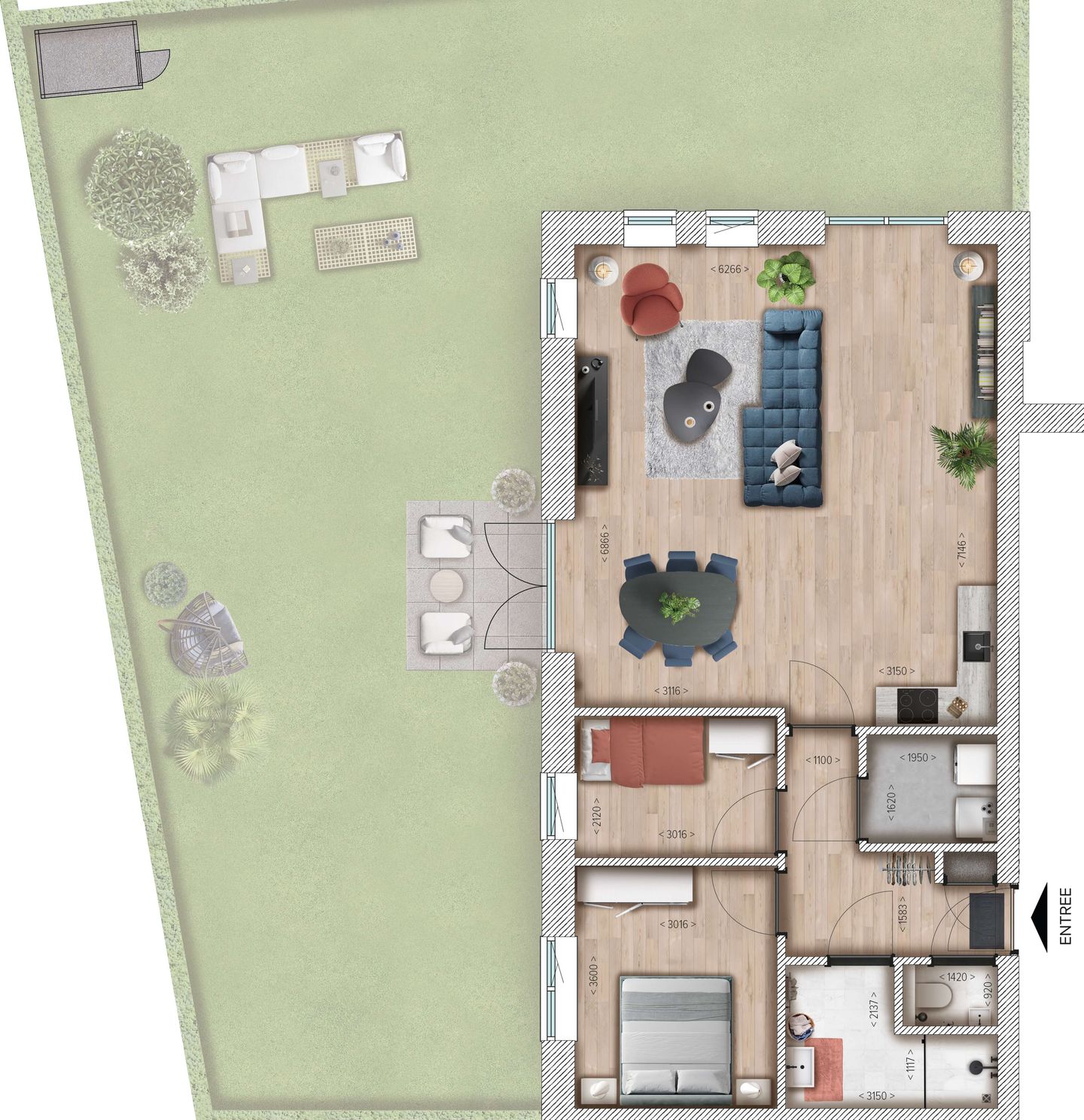 Photo 4 of Appartementen (Bouwnr. 3)